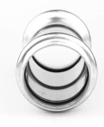 تركيبات السباكة الصحية الصحافة DN15mm - DN50mm النيكل اللون الأبيض