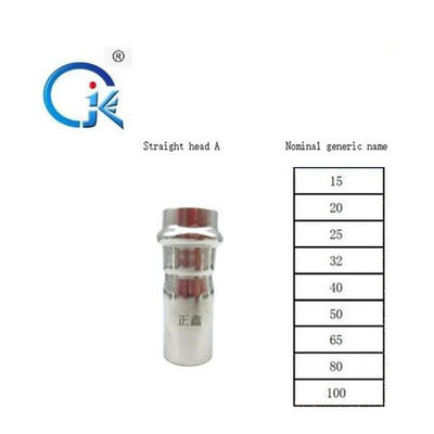 SS304L الصحافة تناسب مواسير ذكر أنثى محول DN15mm مزورة تلميع