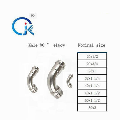 DVGW V شكل Inox صحافة تركيبات مزورة SS السباكة