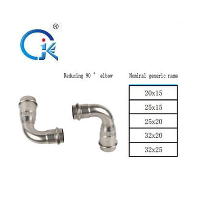 SS304L / SS316L 90 درجة تجهيزات أنابيب الكوع M النوع الخامس عينات مجانية