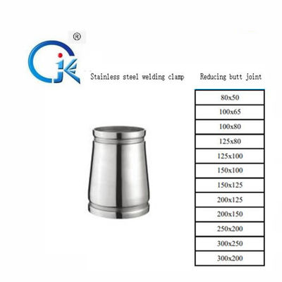 وصلة أنبوب الكوع Tee Reducer ، SS304 أنبوب محزز المناسب ISO9000 DIN