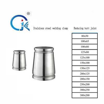 وصلة أنبوب الكوع Tee Reducer ، SS304 أنبوب محزز المناسب ISO9000 DIN