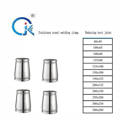 وصلة أنبوب الكوع Tee Reducer ، SS304 أنبوب محزز المناسب ISO9000 DIN