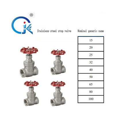OEM 1000PSI الفولاذ المقاوم للصدأ بوابة صمام ISO9000 Cetification صديقة للبيئة