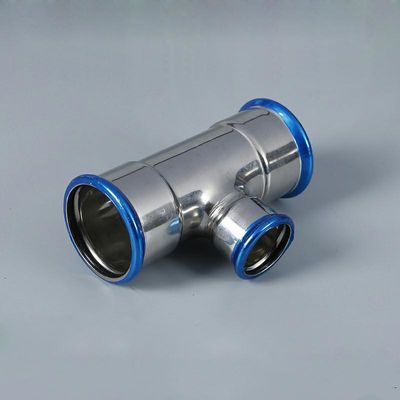 304L / 316L الفولاذ المقاوم للصدأ الأنابيب الصحافة تركيبات 2 سنة الضمان