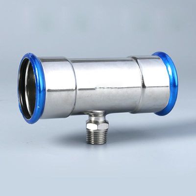 304L / 316L الفولاذ المقاوم للصدأ الأنابيب الصحافة تركيبات 2 سنة الضمان