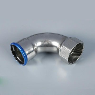 ASTM الفولاذ المقاوم للصدأ الكوع تركيب الأنابيب سلس 2Mpa